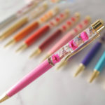 【浮游花筆】-蘭花紫 Orchid  純手工製作 客製化名字