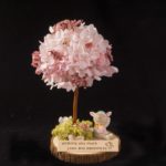 【粉櫻春日】四季永生花樹DIY材料包/含線上教學/可客製化刻字