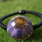 真花髮圈-蘭花紫 Orchid